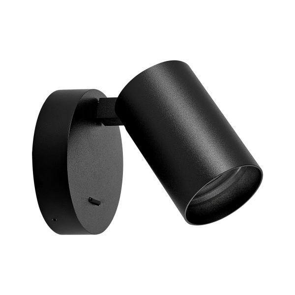 Mechanisches Systemzubehör - Zylindergehäuse für Can Tisch / Steh / Wandleuchte, Schwarz