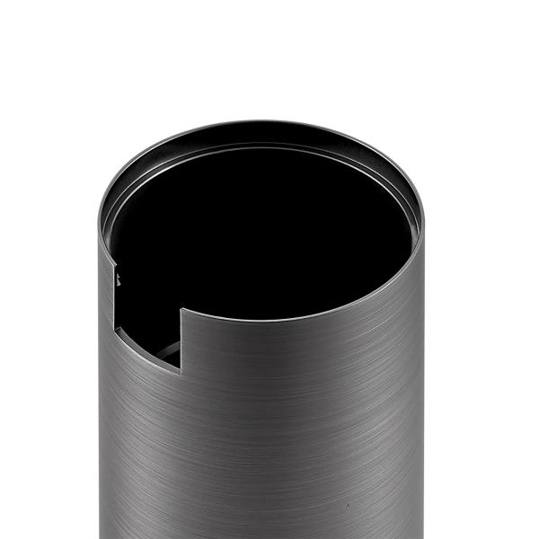 Mechanisches Systemzubehör - Zylindergehäuse für Can Tisch / Steh / Wandleuchte,  Schwarzgrau
