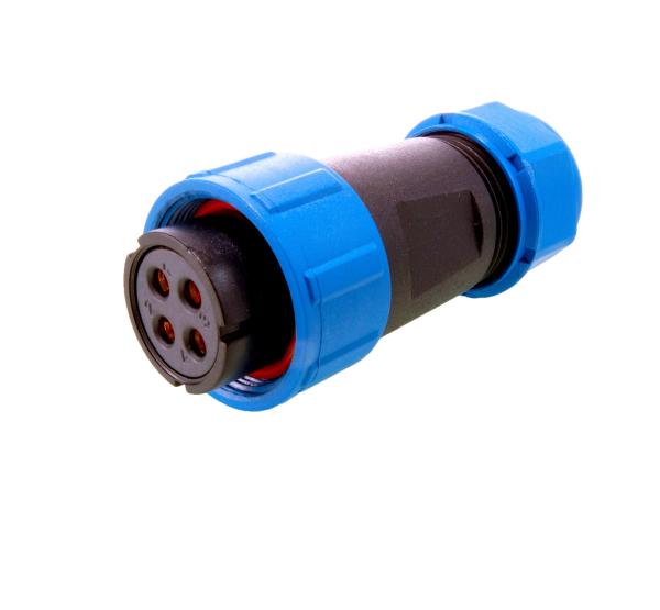 Elektrisches Montagezubehör - Weipu HQ 12/24/48V Buchse Sonder 4-polig