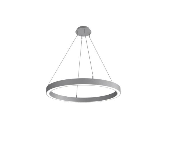 Pendelleuchte - Lautaro 900/60 Up/Down Prisma M3, 84 W, DALI, 4000 K, Hellgrau