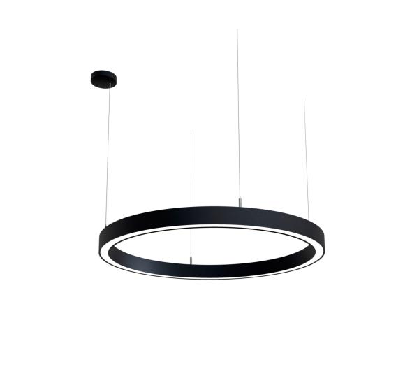 Pendelleuchte - Lautaro 900/60 Up/Down Opal P3, 84 W, DALI, 3000 K, Schwarz