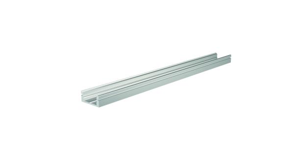 Profil - U-Profil flach AU-01-10, 3m, Silber