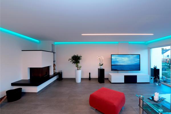 Profil - U-Profil flach AU-01-15, 1m, Silber