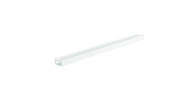 Profil - U-Profil flach AU-01-05, 2m, Weiß