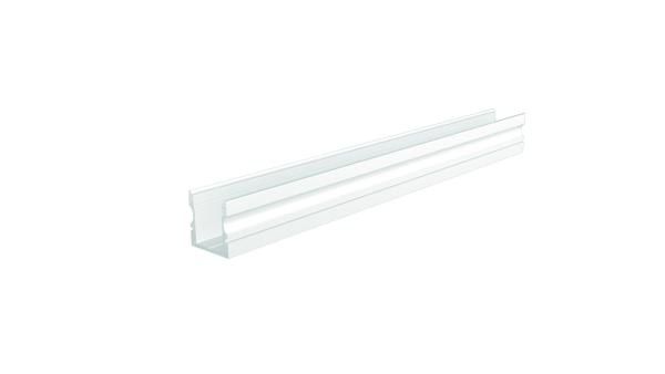 Profil - U-Profil hoch AU-02-08, 2m, Weiß