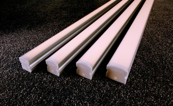 Profil - U-Profil hoch AU-02-10, 1m, Silber