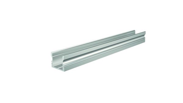 Profil - U-Profil hoch AU-02-12, 2m, Silber