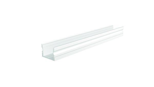 Profil - U-Profil hoch AU-02-15, 2m, Weiß