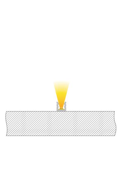 Profil - U-Profil hoch AU-02-05, 1m, Silber