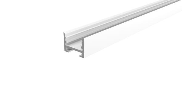 Profil - Nuten-Profil, U-hoch AU-10-12, 2m, Weiß