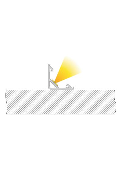 Profil - Eck-Profil AV-05-12, 2m, Silber