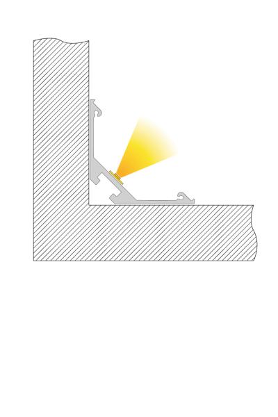 Profil - Eck-Profil AV-05-25, 2m, Silber