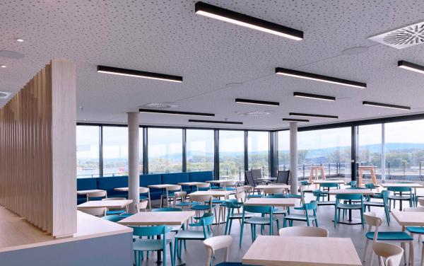 Profil - PLANO ES, 62 x 38mm, schwarz mit LED-Träger, 2,5m