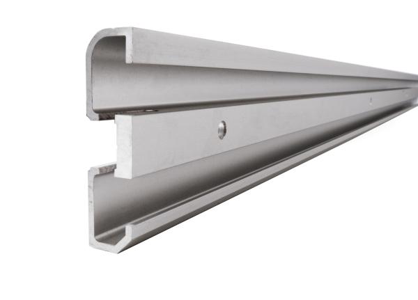 Profil - Sockel-Profil AM-02-10, 3m, Silber