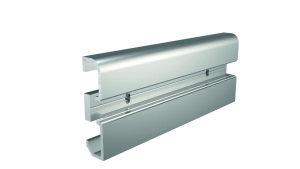 Profil - Sockel-Profil AM-02-10, 2m, Silber