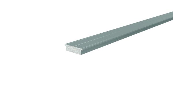 Profil - Trägerprofil, LED-Träger T-01-15, 1m, Silber