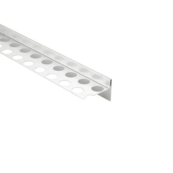 Profil - Combo Anschlussprofil für den Innenputz Aluminium natur, 2,5 m