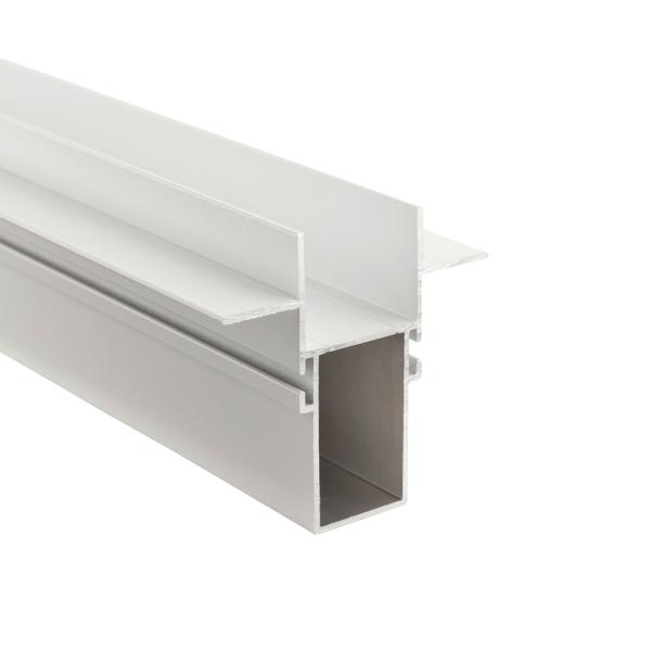 Profil - Combo Einbau Trafoprofil mit Flügel, 13mm, 1m weiß