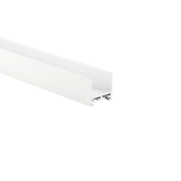 Profil - Combo U-Leuchtenprofil hoch, LU-02-20, weiß, 2m