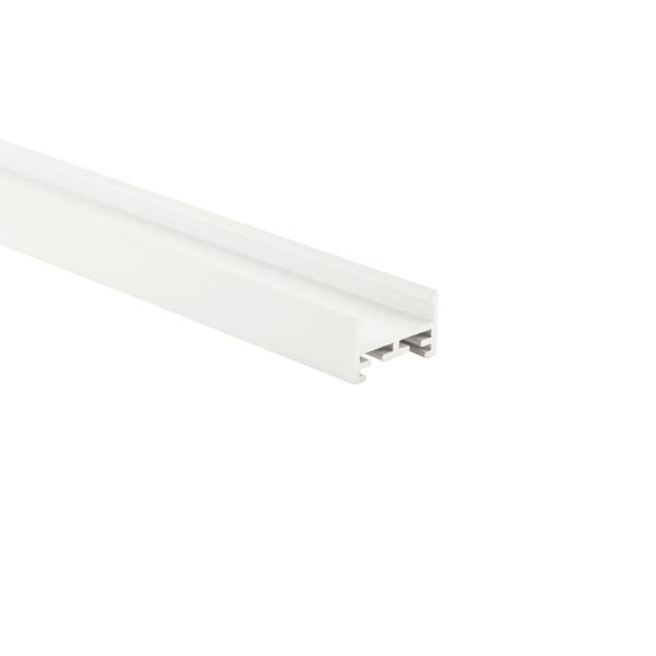 Profil - Combo U-Leuchtenprofil flach, LU-01-20, weiß, 3m