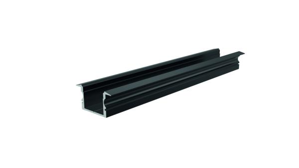 Profil - T-Profil hoch ET-02-15, 2m, Schwarz