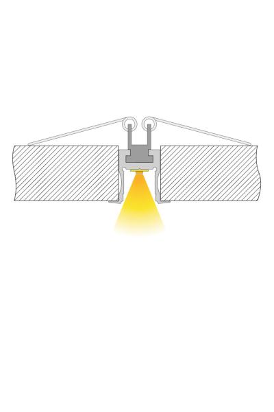 Profil - Nuten-Profil, T-hoch ET-04-12, 2m, Silber