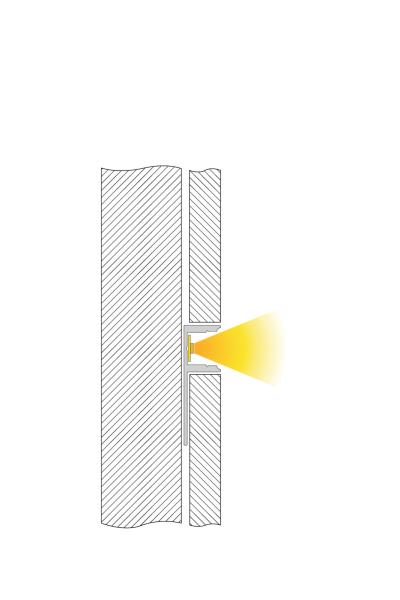 Profil - Fliesen-Profil EL-01-08, 3m, Silber