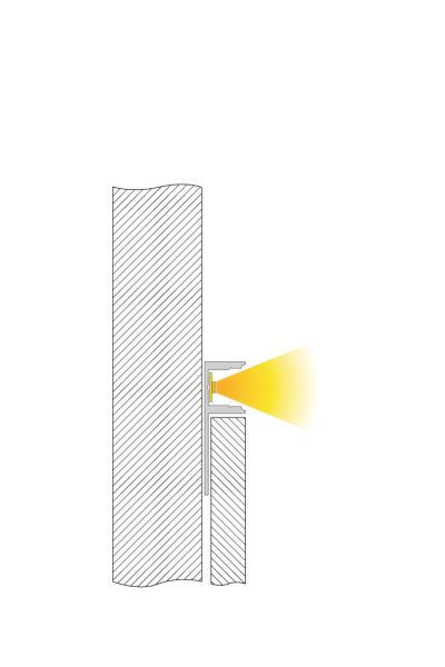 Profil - Fliesen-Profil EL-01-08, 3m, Silber