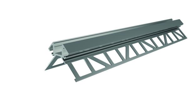 Profil - Fliesen-Profil Ecke außen EV-02-08, 2,5m, Silber