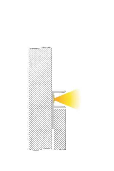 Profil - Fliesen-Profil EL-03-12, 2,5m, Silber