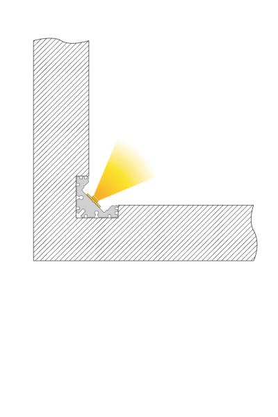 Profil - Eck-Profil EV-04-12, 2m, Silber