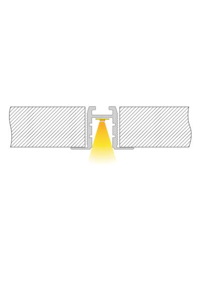 Profil - Trockenbau-Profil, Wand-Decke ET-03-10, 3m, Silber