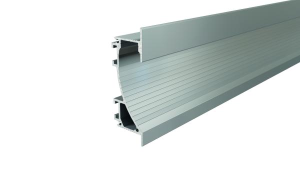 Profil - Trockenbau-Profil, Wandvoute EL-02-12, 2m, Silber