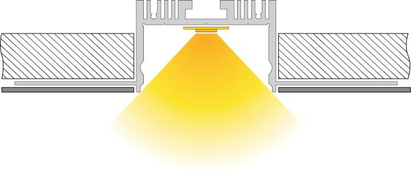 Profil - Trockenbau-Profil, EU-02-36, 3m, Silber
