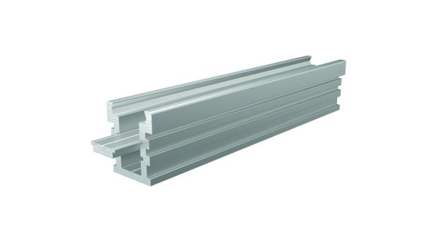 Profil - IP-Profil, U-hoch, befahrbar EU-01-12, 2m, Silber
