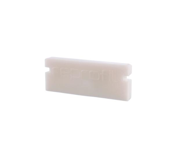 Profil Endkappe - Endkappe P-AU-01-12 Set 2 Stk, Weiß