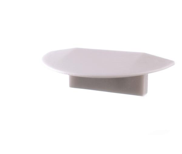 Profil Endkappe - Endkappe P-ET-01-08 Set 2 Stk, Grau