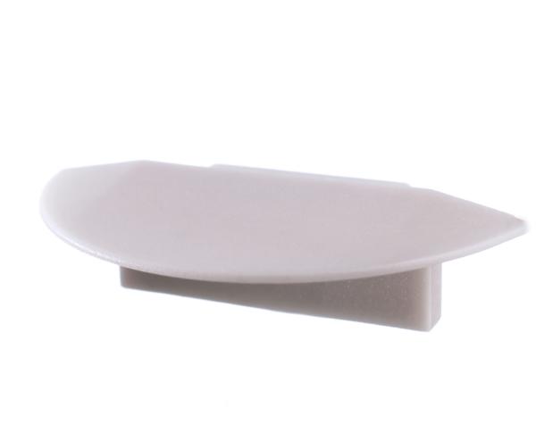Profil Endkappe - Endkappe P-ET-01-12 Set 2 Stk, Grau