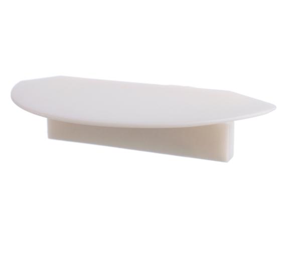 Profil Endkappe - Endkappe P-ET-01-15 Set 2 Stk, Weiß