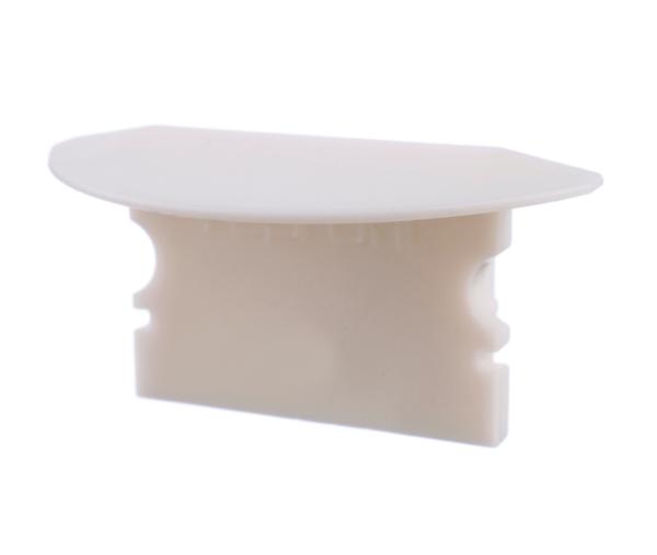 Profil Endkappe - Endkappe P-ET-02-15 Set 2 Stk, Weiß