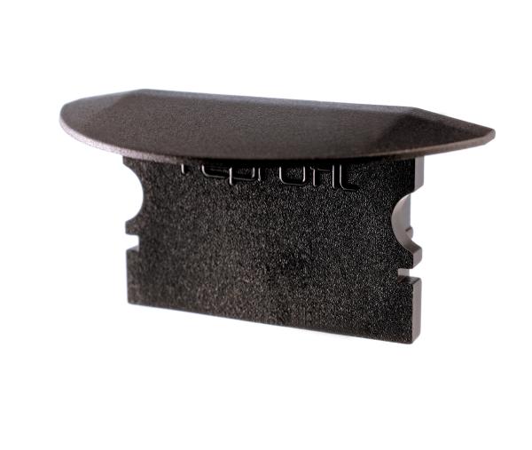 Profil Endkappe - Endkappe P-ET-02-15 Set 2 Stk, Schwarz