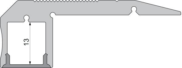 Profil Endkappe - Endkappe P-AL-02-10 Set 2 Stk, Grau