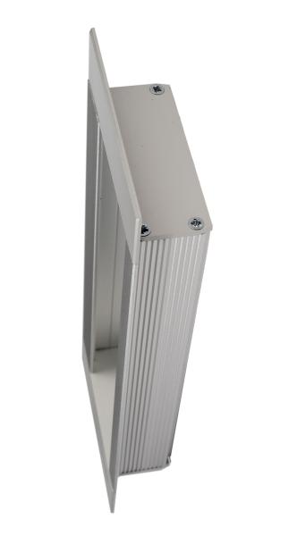 Profil Endkappe - Endkappe P-EL-02-12 Set 2 Stk, Grau