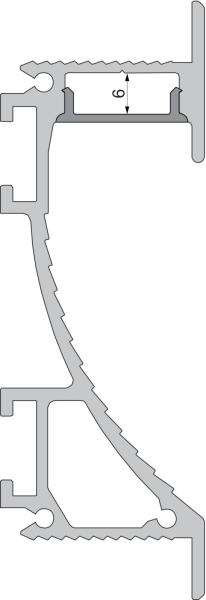 Profil Endkappe - Endkappe P-EL-02-12 Set 2 Stk, Grau