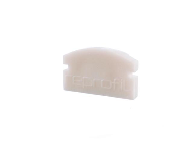 Profil Endkappe - Endkappe F-AU-01-08 Set 2 Stk, Weiß