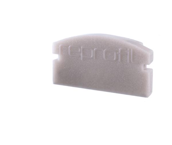 Profil Endkappe - Endkappe F-AU-01-12 Set 2 Stk, Grau