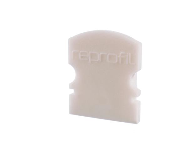 Profil Endkappe - Endkappe F-AU-02-08 Set 2 Stk, Weiß