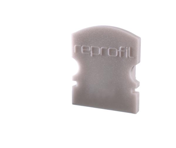 Profil Endkappe - Endkappe F-AU-02-08 Set 2 Stk, Grau