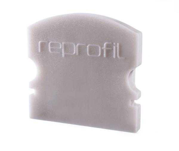 Profil Endkappe - Endkappe F-AU-02-12 Set 2 Stk, Grau