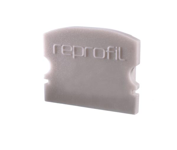 Profil Endkappe - Endkappe F-AU-02-15 Set 2 Stk, Grau